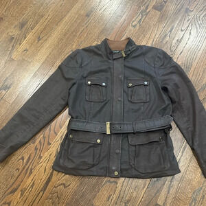 Lauren Ralph Lauren Dark Brown Barn Jacket